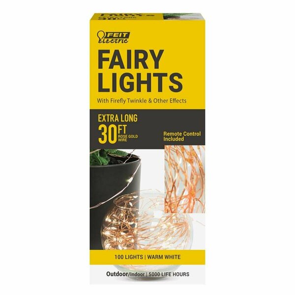 Tistheseason 30 ft. LED Fairy String Lights Warm White - 100 lights TI3307407